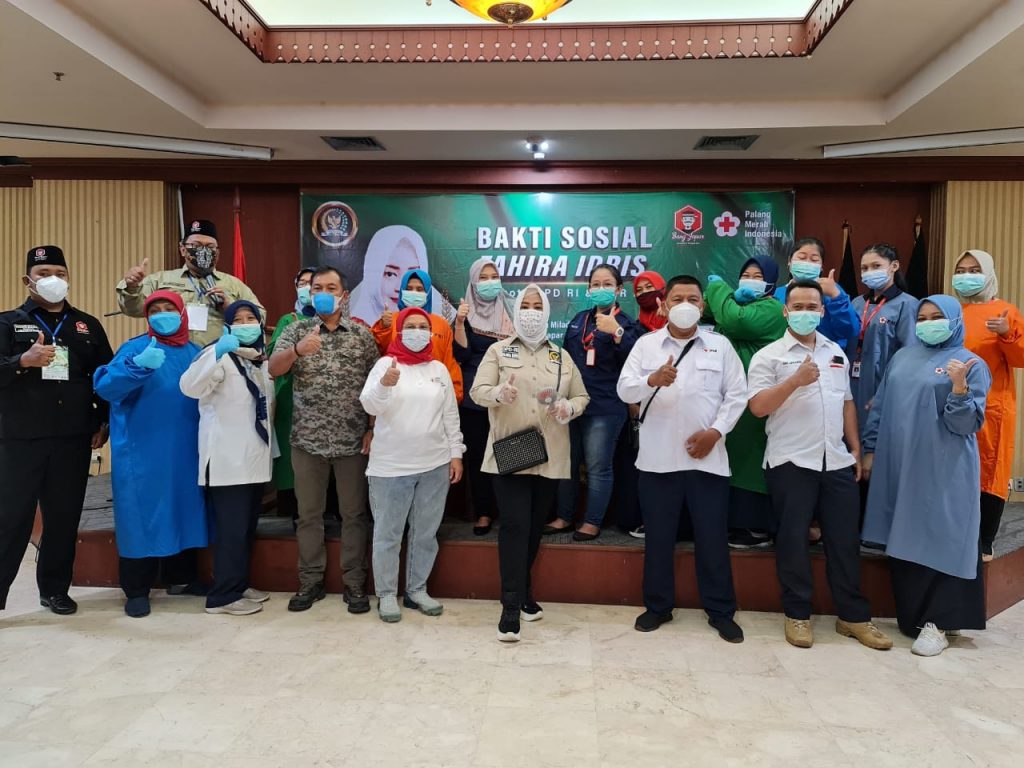 Fahira Idris Membantu PMI Mengamankan Stock Darah di DKI Jakarta