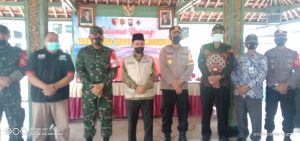 Wakil Bupati Mojokerto Bersama Dandim 0815 Tinjau Pos PPKM Mikro