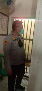 Kanit Reskrim Polsek Kresek Polresta Tangerang, Inspeksi Mendadak Ruang dan Kondisi Kesehatan Tahanan