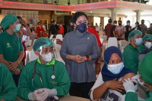 Dukung Program Vaksin Dosis Ketiga, Ketua DPR RI Puan Maharani : Berikan Gratis Bagi Masyarakat Kurang Mampu