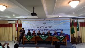 Konferensi Pers Pimpinan Pusat Muhammadiyah