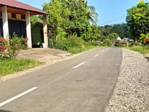 Dibangun Tahun 2022 Oleh PUPR Bengkayang, Ruas Jalan Sahan Dipuji Warga