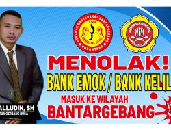 Bank Emok/Bank Keliling Di Wilayah Bantargebang Resahkan Masyarakat, Jamalludin SH Ketum LSM Gerbang Nusantara Meradang !!